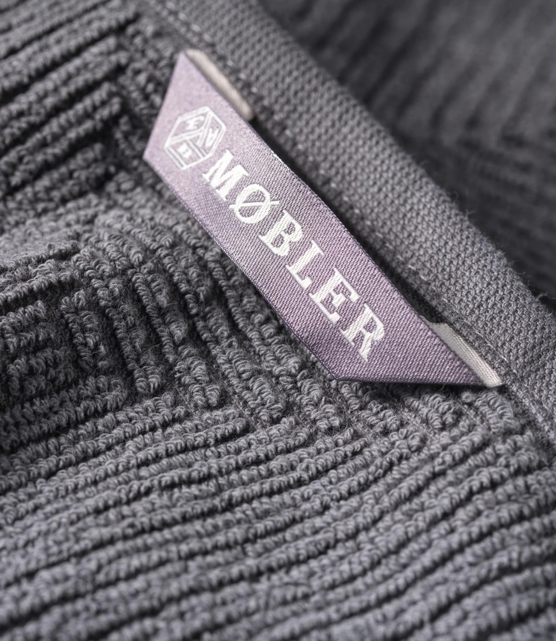 Set de serviettes R33 Kirkeby 4 pièces, Granite gray FDB Møbler