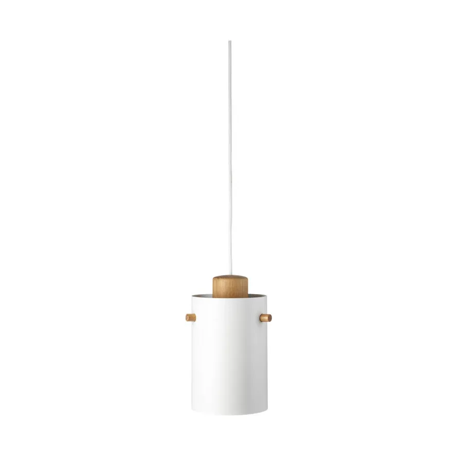 Suspension U10 Asnæs, Oak nature lacquered-white FDB Møbler