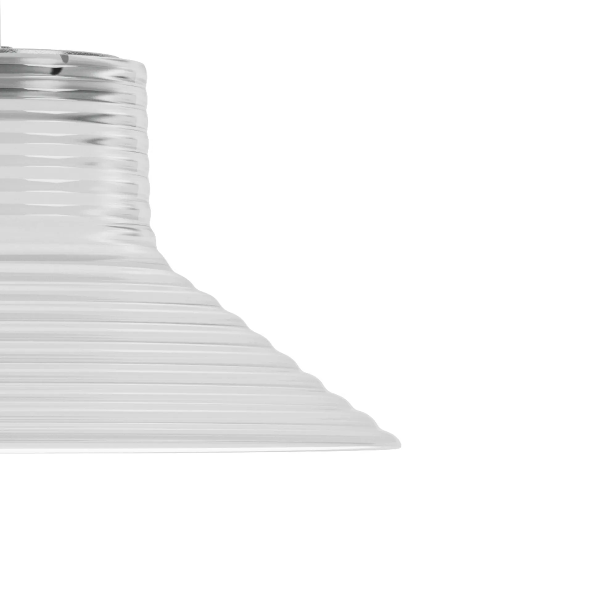 Suspension U11 Sletterhage, Aluminium-verre opale FDB Møbler