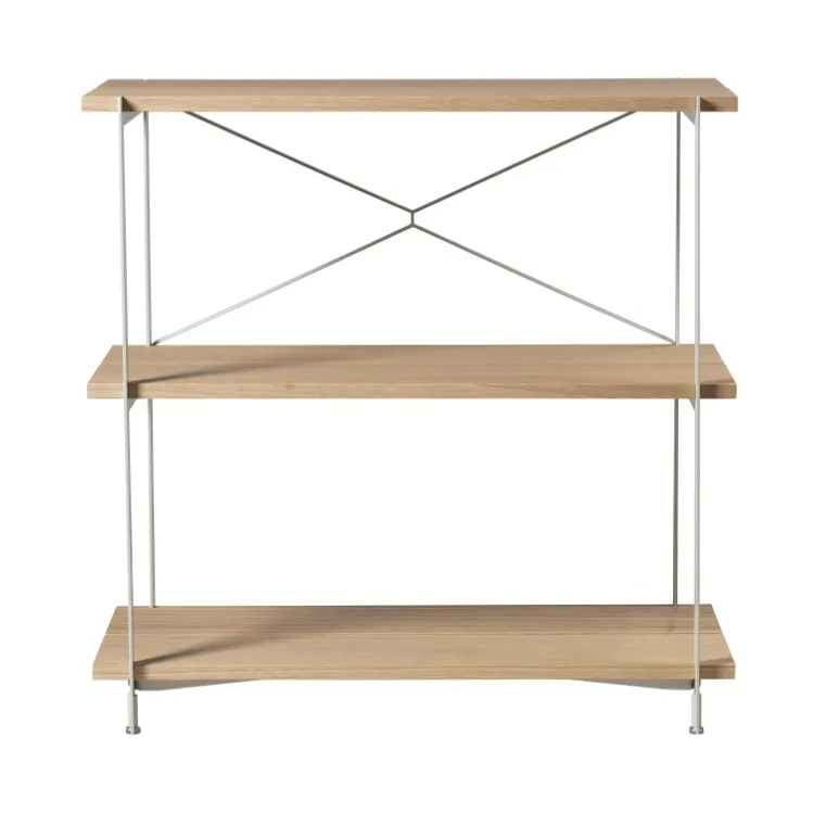 FDB Møbler Système d"étagères A91 Nordhavn Oak nature lacquered Silk Grey LS
