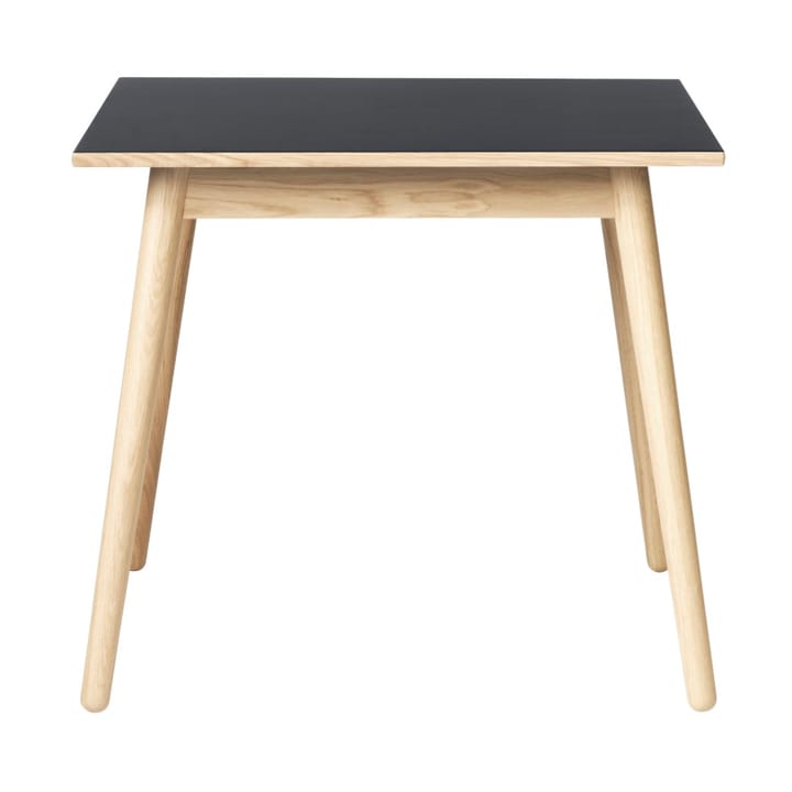Table à manger C35A 82x82 cm - Dark grey-oak nature lacquered - FDB Møbler