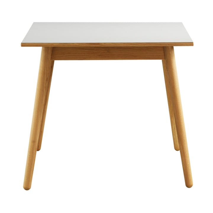 Table à manger C35A 82x82 cm - Light grey-oak nature lacquered - FDB Møbler