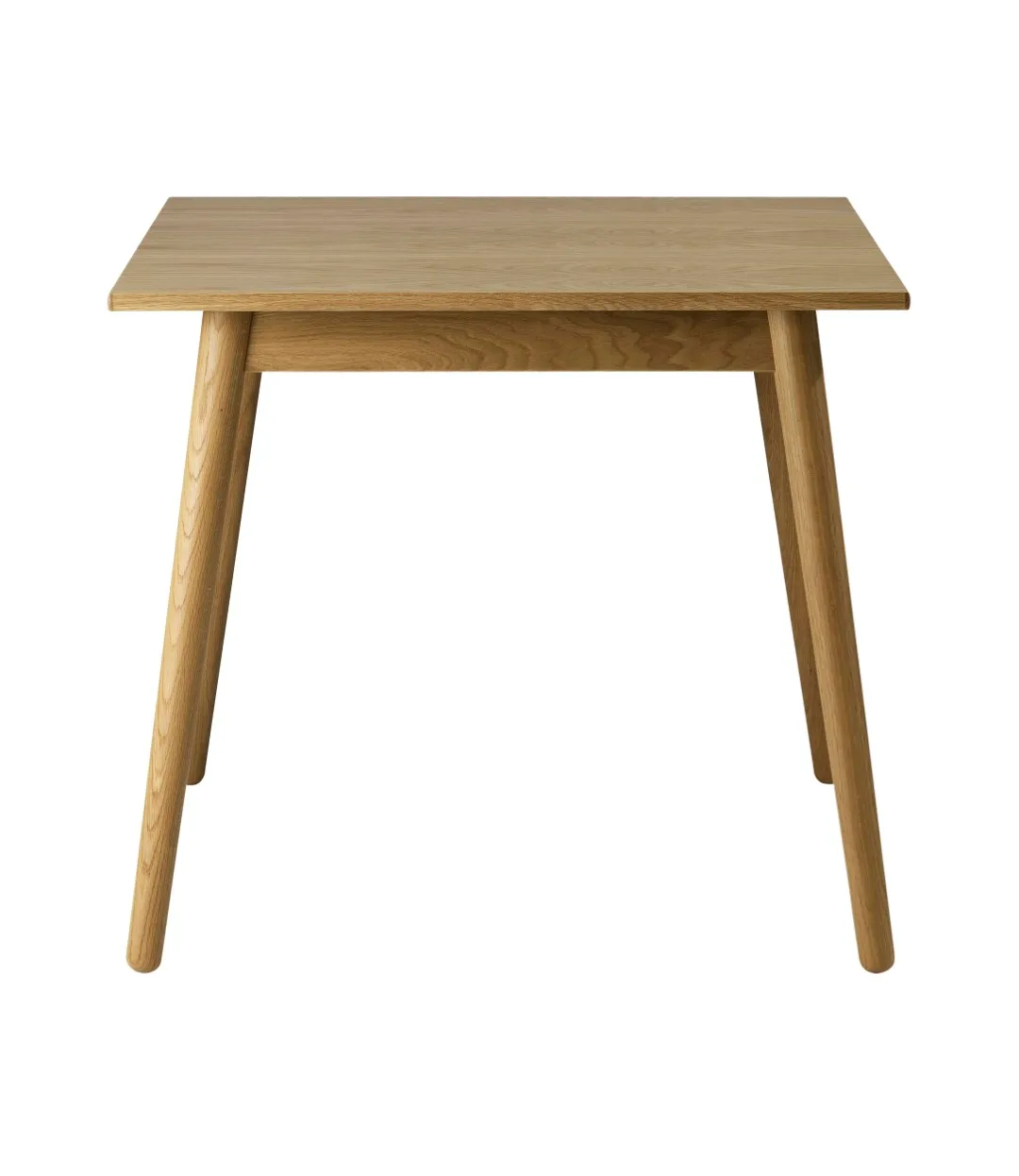 Table à manger C35A 82x82 cm, Oak nature-oak nature lacquered FDB Møbler