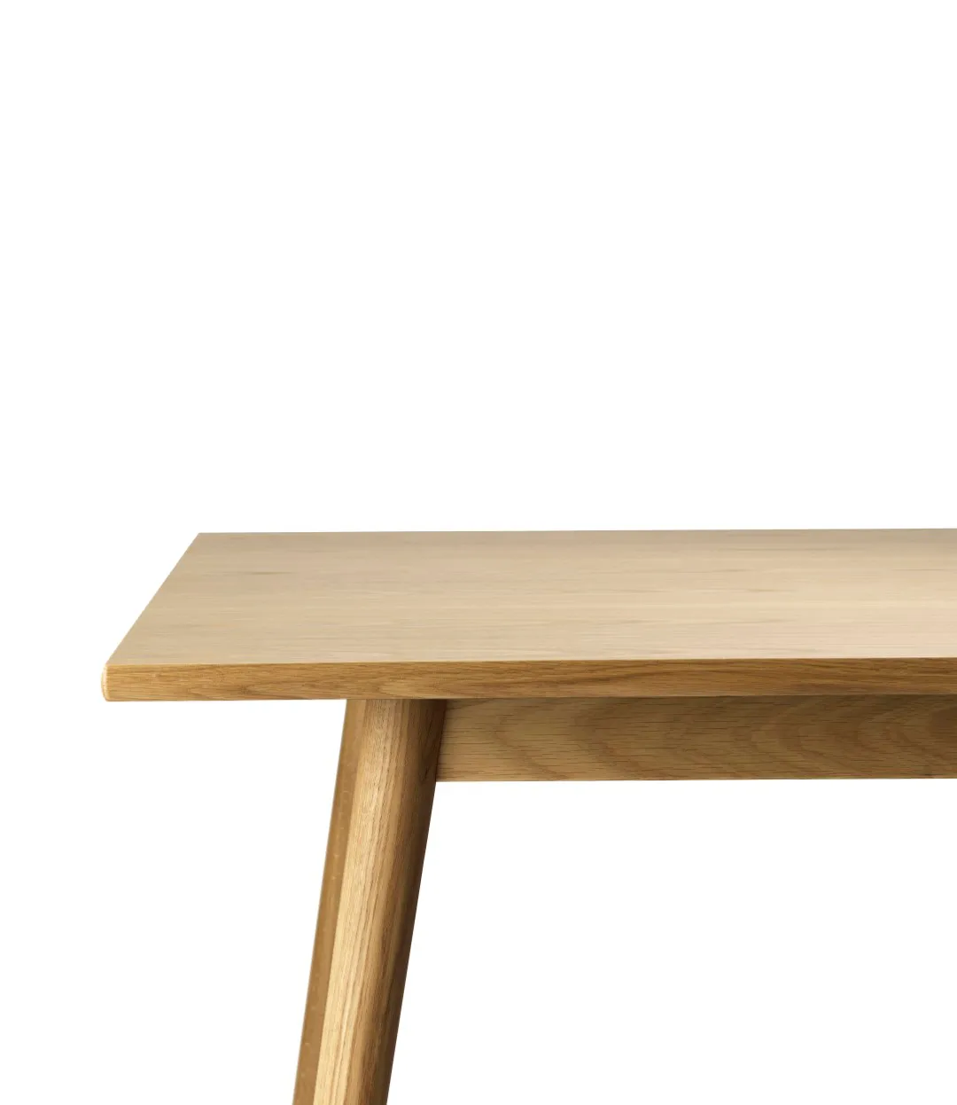 Table à manger C35A 82x82 cm, Oak nature-oak nature lacquered FDB Møbler