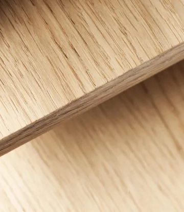 Table à manger C35AH Dutch Extract 82x82 cm - Oak nature-oak nature lacquered - FDB Møbler