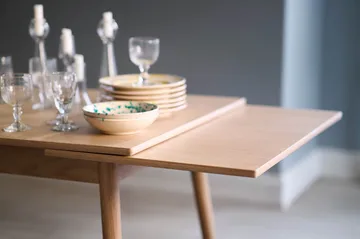 Table à manger C35AH Dutch Extract 82x82 cm - Oak nature-oak nature lacquered - FDB Møbler