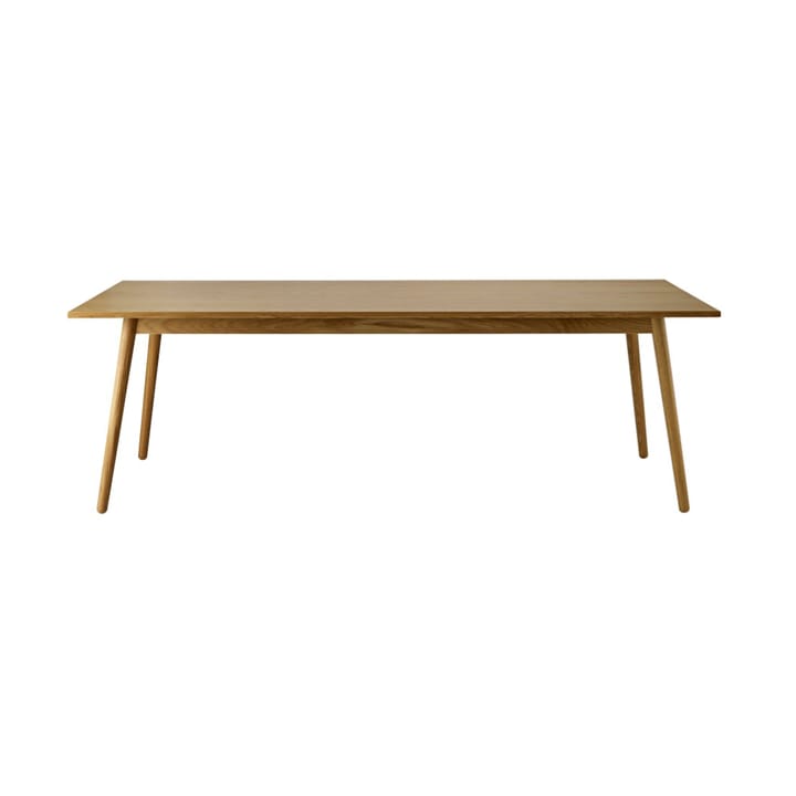 Table à manger C35C 95x220 cm - Oak nature-oak nature lacquered - FDB Møbler