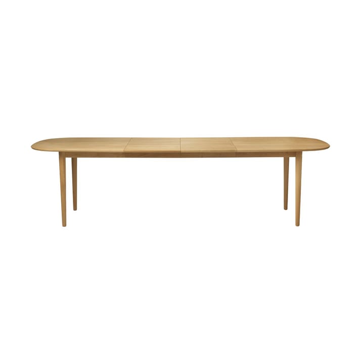 Table à manger C63E2TIL avec 2 rallonges - Oak nature oiled - FDB Møbler