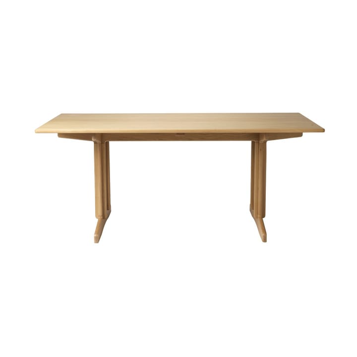 Table à manger C64 Shaker 90x180 cm - Oak nature lacquered-oak veneer - FDB Møbler