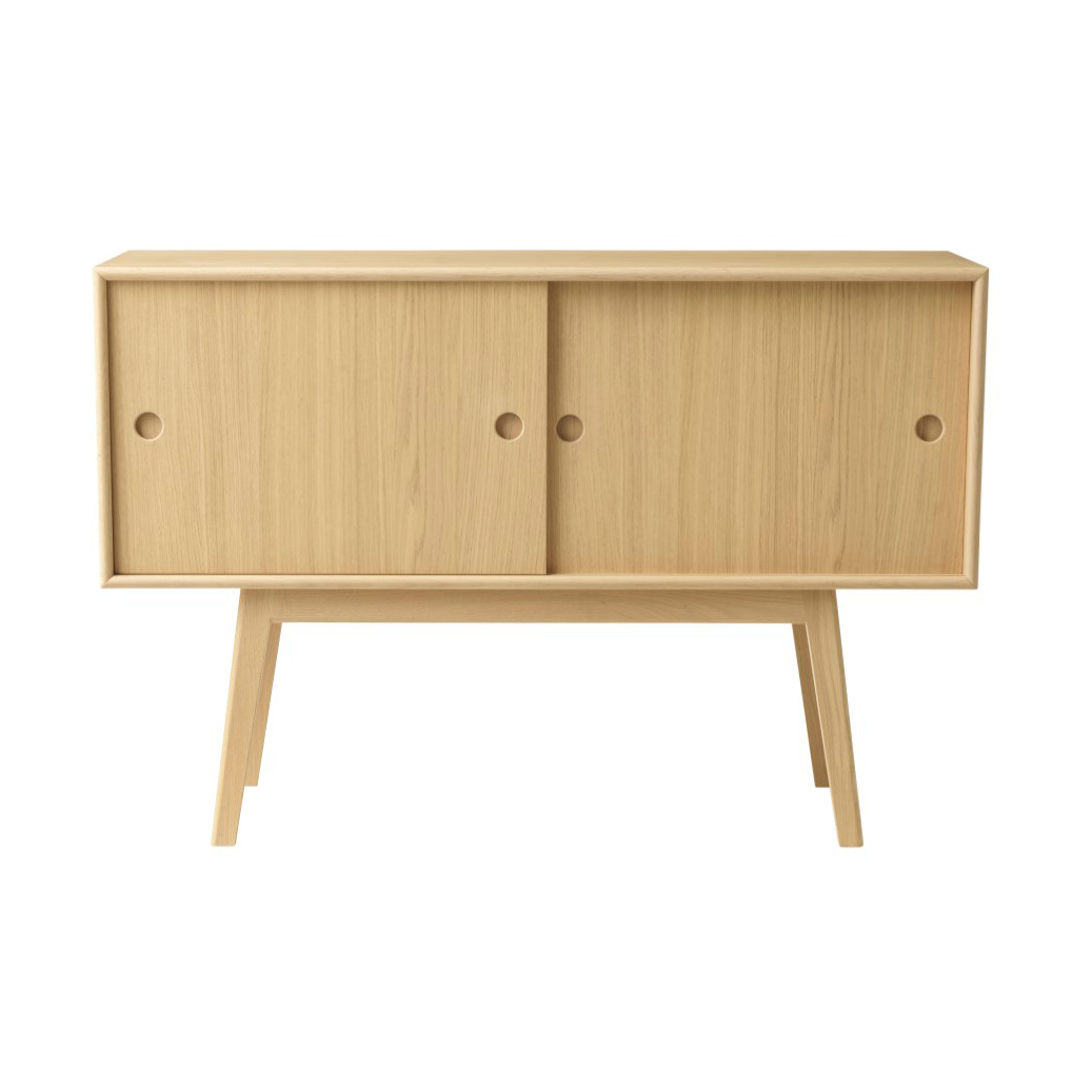 FDB Mobler Table d'appoint Butler A83 Oak nature lacquered