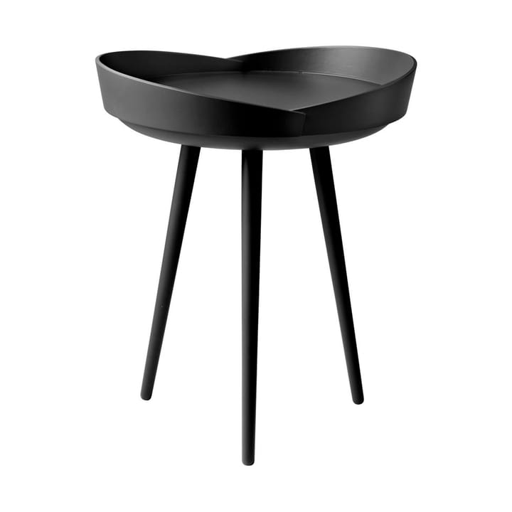 Table d'appoint D106 Bakkedal Ø38 cm - Beech black painted - FDB Møbler