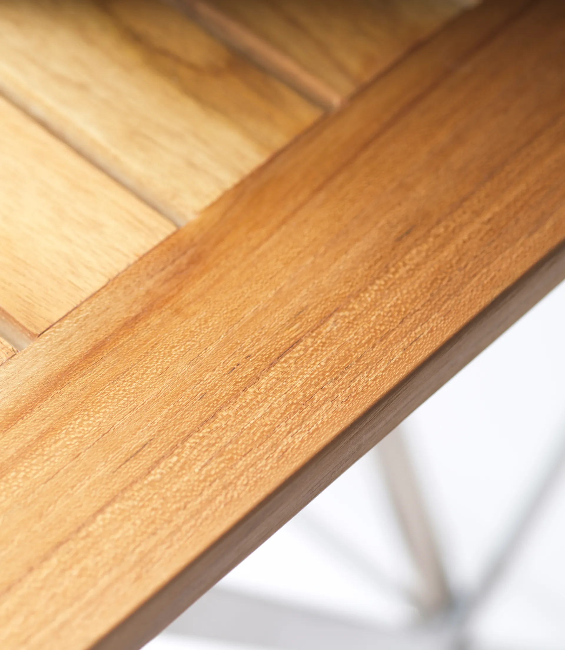 Table de balcon M26 Lilleø, Teak-acier inoxydable FDB Møbler