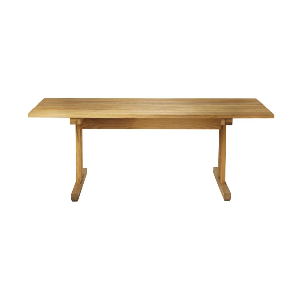 Table de jardin M17 Ermelunden, Ash nature oiled FDB Møbler