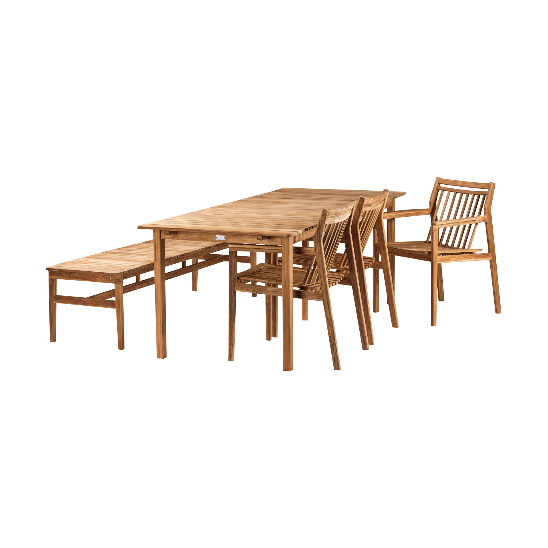 Table de jardin M2 Sammen, Teak-nature oiled FDB Møbler