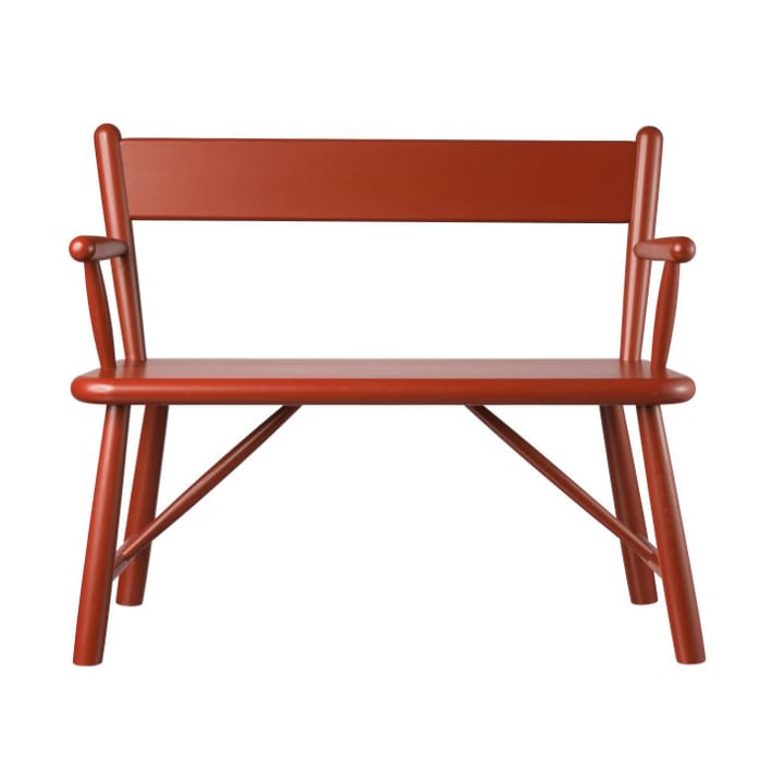 Table pour enfants P11 - Beech red painted - FDB Møbler