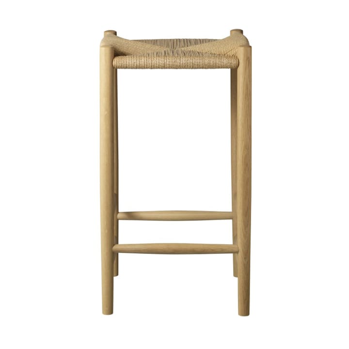 Tabouret de bar J164C Counter Squared - Oak nature lacquered - FDB Møbler