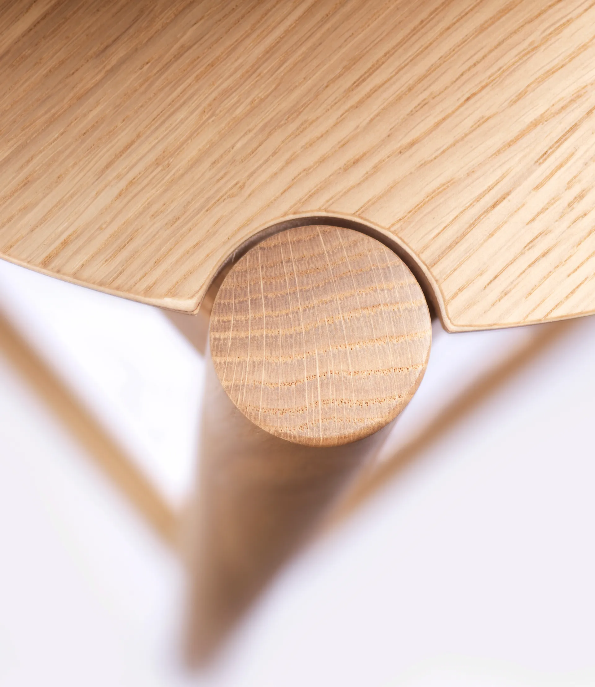 Tabouret de bar J184 Øst 75 cm, Oak nature lacquered FDB Møbler