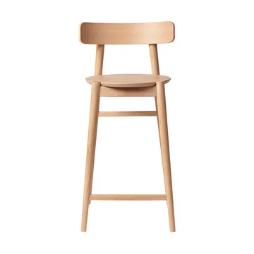 Tabouret de bar J185 Øst 65 cm - Oak nature laqué - FDB Møbler