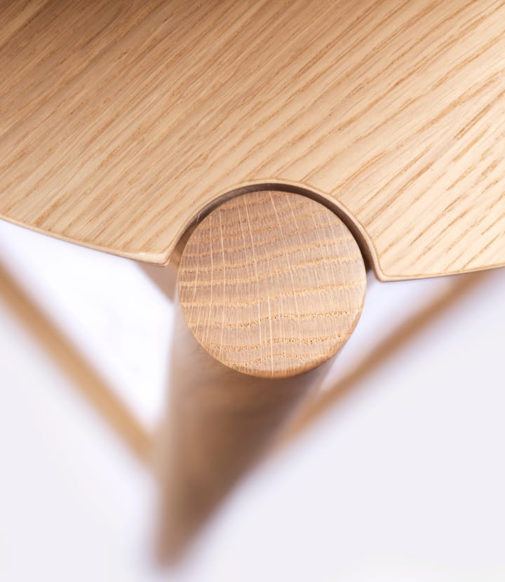 Tabouret de bar J185 Øst 65 cm, Oak nature laqué FDB Møbler