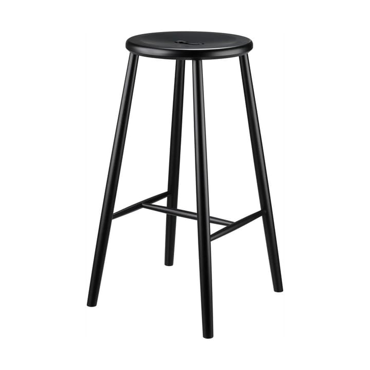 Tabouret de bar J27B - Beech black painted - FDB Møbler