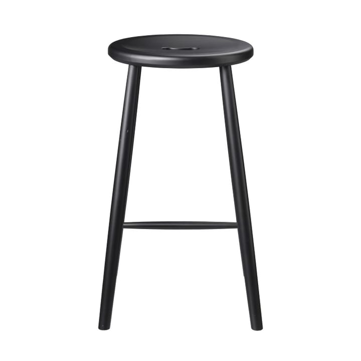 Tabouret de bar J27C - Beech black painted - FDB Møbler