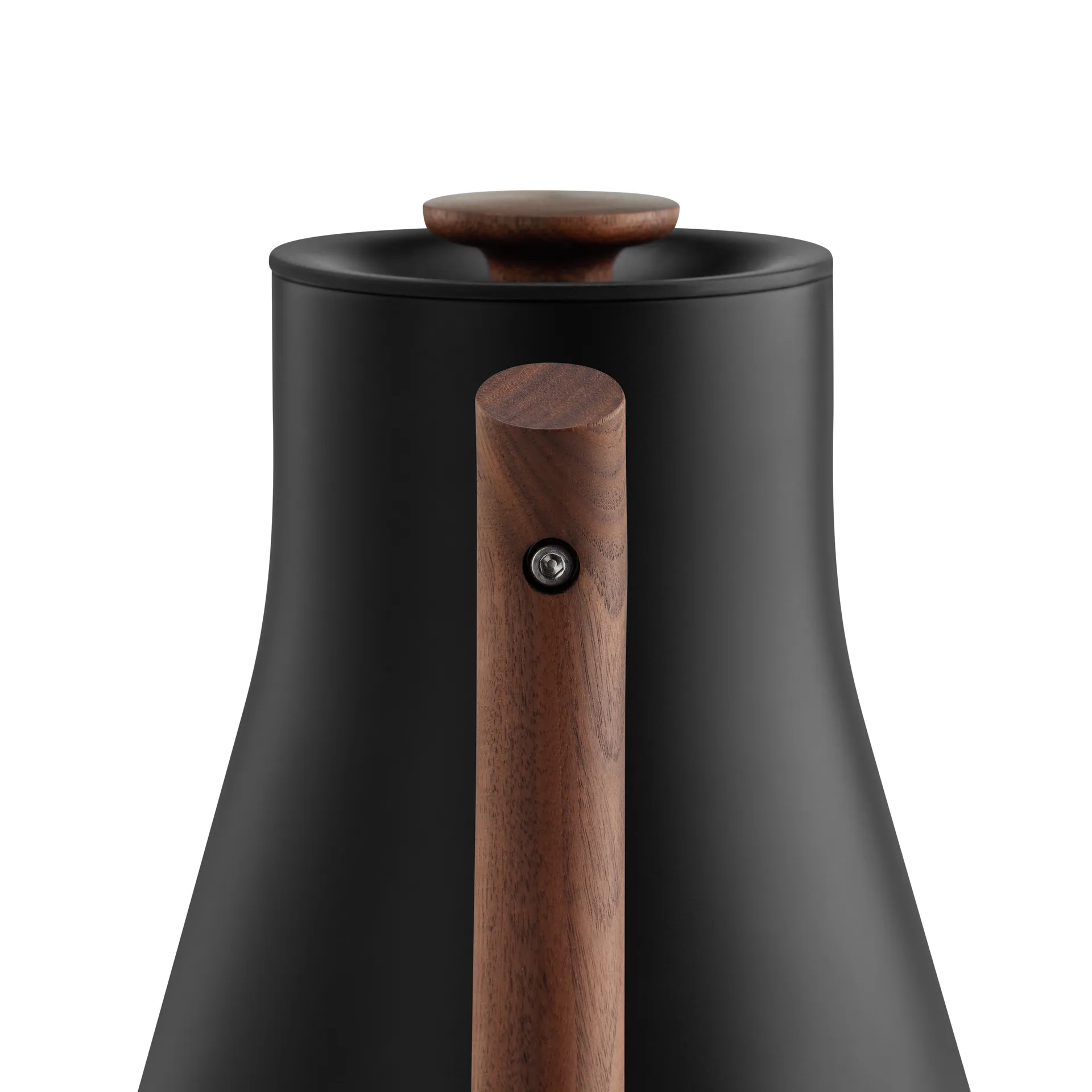 Bouilloire Corvo EKG à température variable 90 cl, Matte black-walnut Fellow