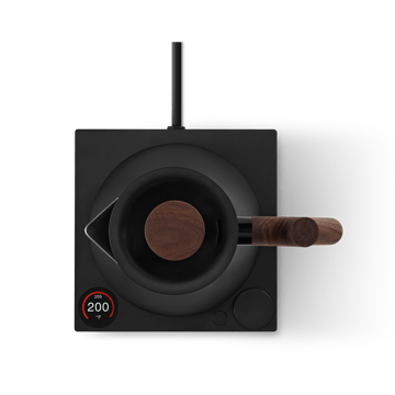 Bouilloire électrique Corvo EKG Pro 0,9 L - Matte black-walnut - Fellow
