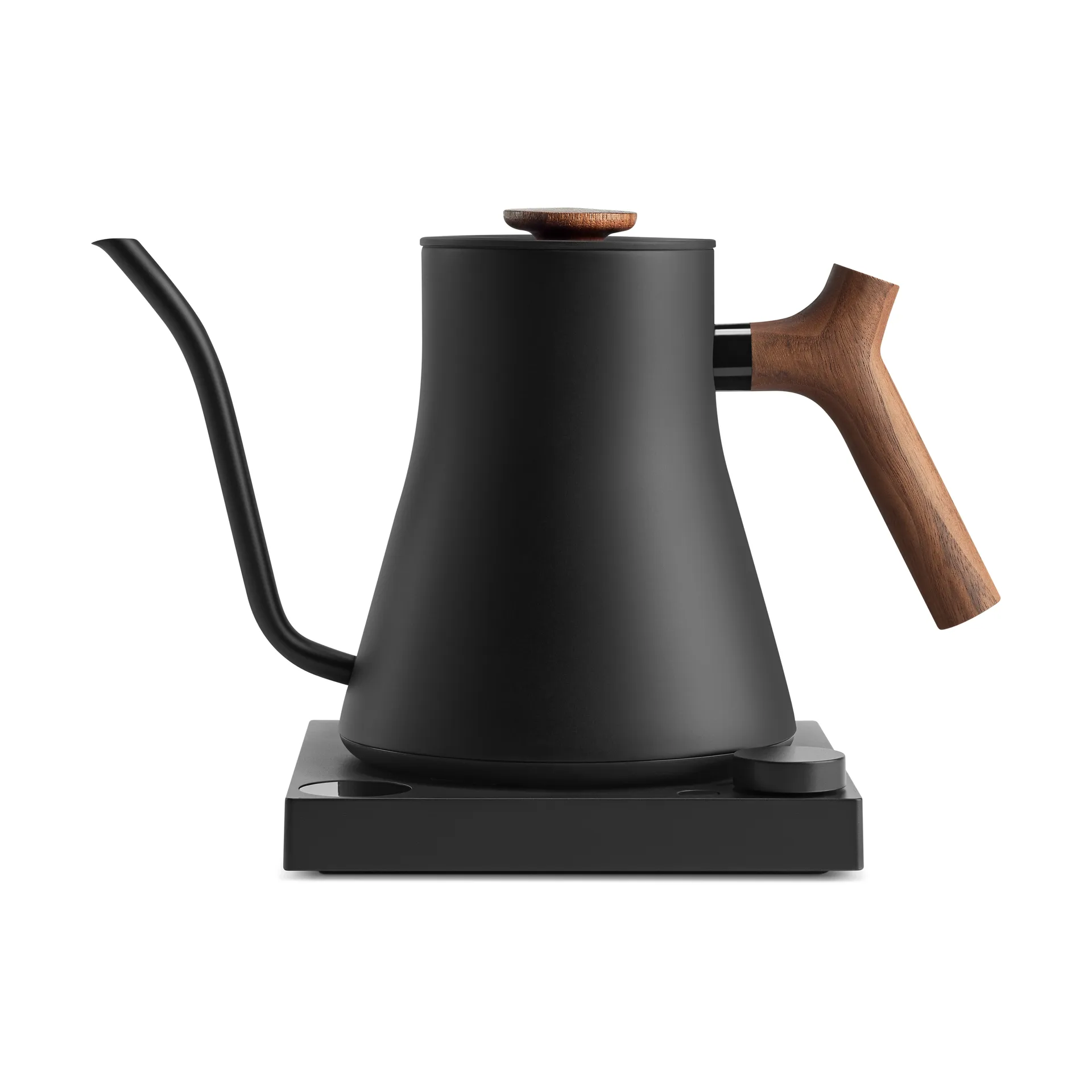 Bouilloire électrique Stagg EKG Pro 0,9 L, Matte black-walnut Fellow