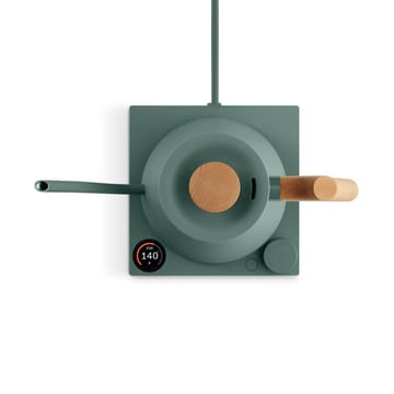 Bouilloire électrique Stagg EKG Pro 0,9 L - Smoke green-maple - Fellow