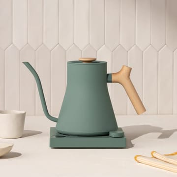 Bouilloire électrique Stagg EKG Pro 0,9 L - Smoke green-maple - Fellow