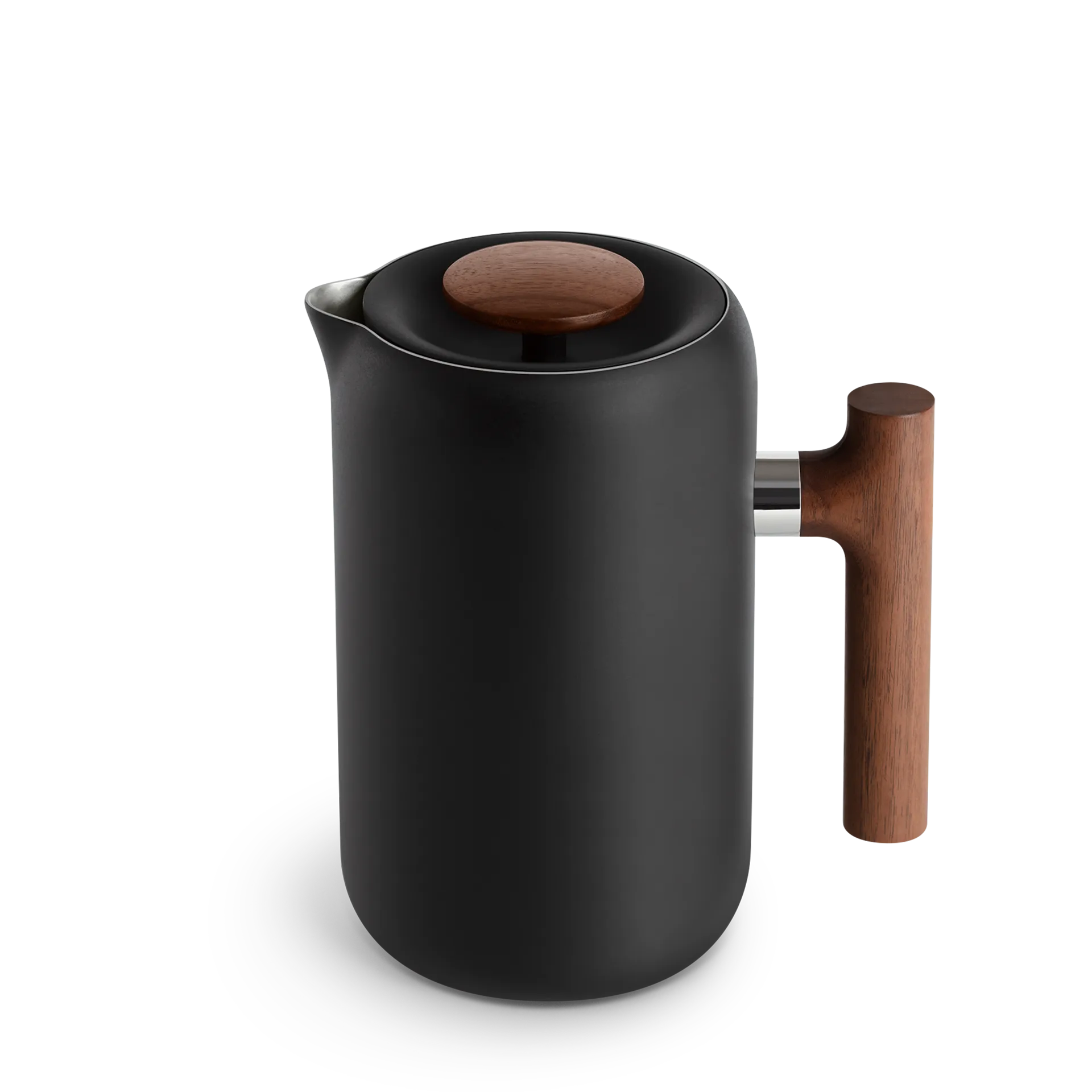 Cafetière Clara 70,9 cl, Matte black-walnut Fellow