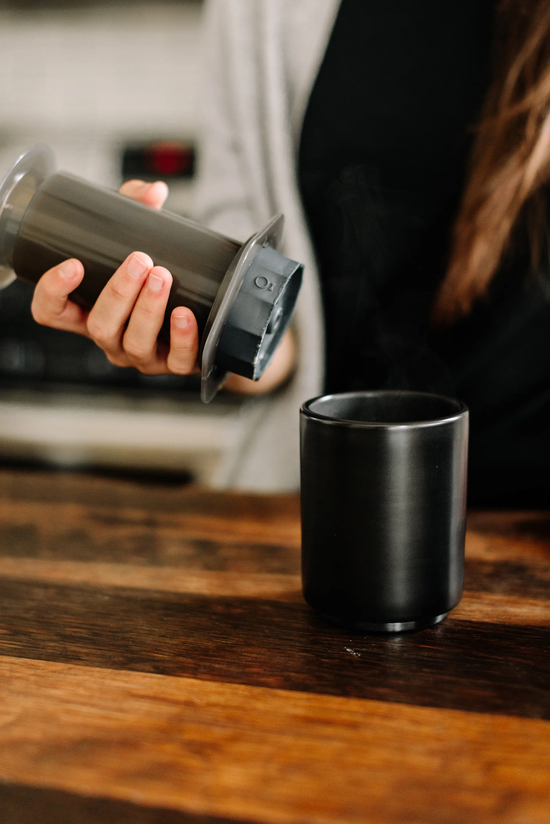 Mug à latte Monty Milk Arts 32,5 cl, Black Fellow