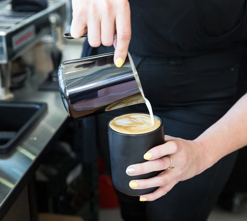 Mug à latte Monty Milk Arts 32,5 cl, Black Fellow