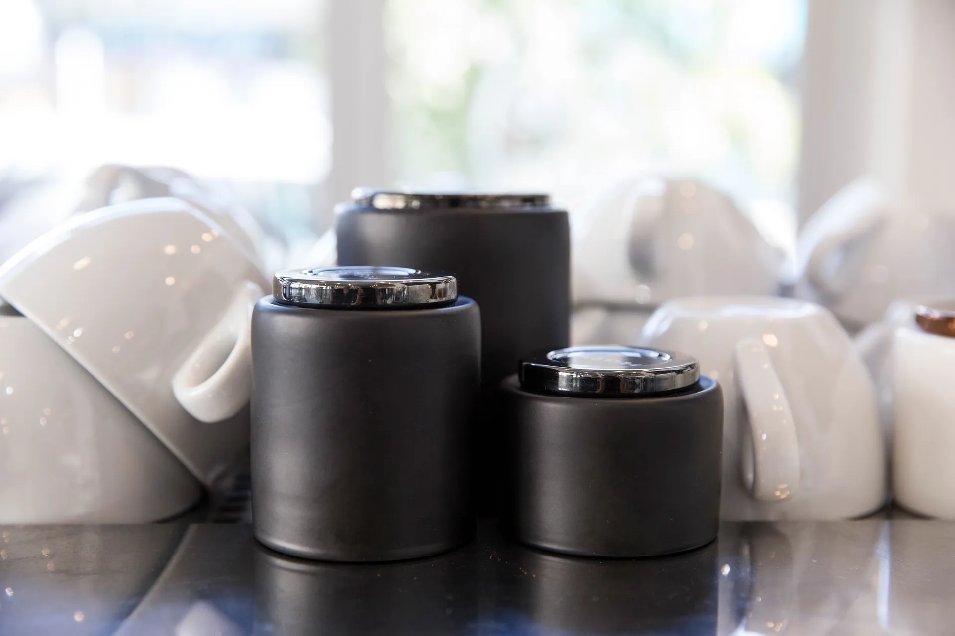 Mug à latte Monty Milk Arts 32,5 cl, Black Fellow