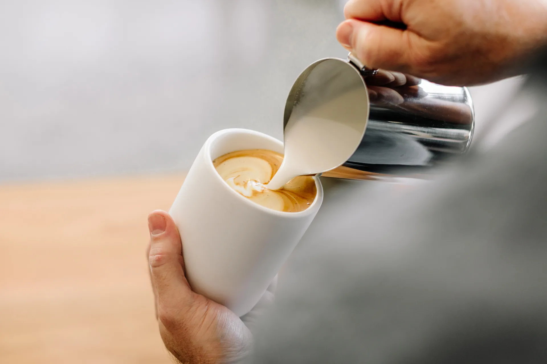 Mug à latte Monty Milk Arts 32,5 cl, White Fellow