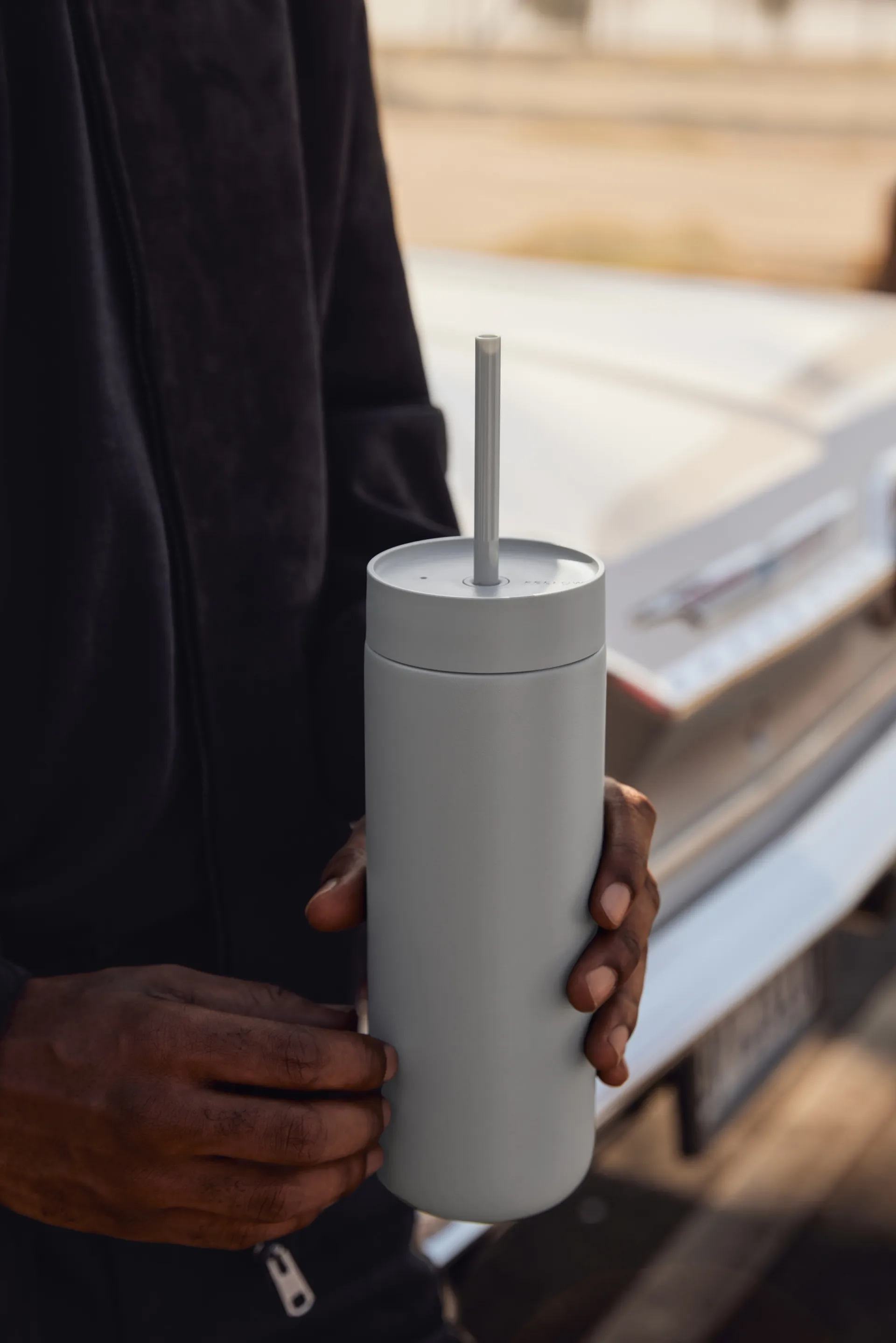 Mug isotherme Carter Cold Mug 59 cl, Matte grey Fellow