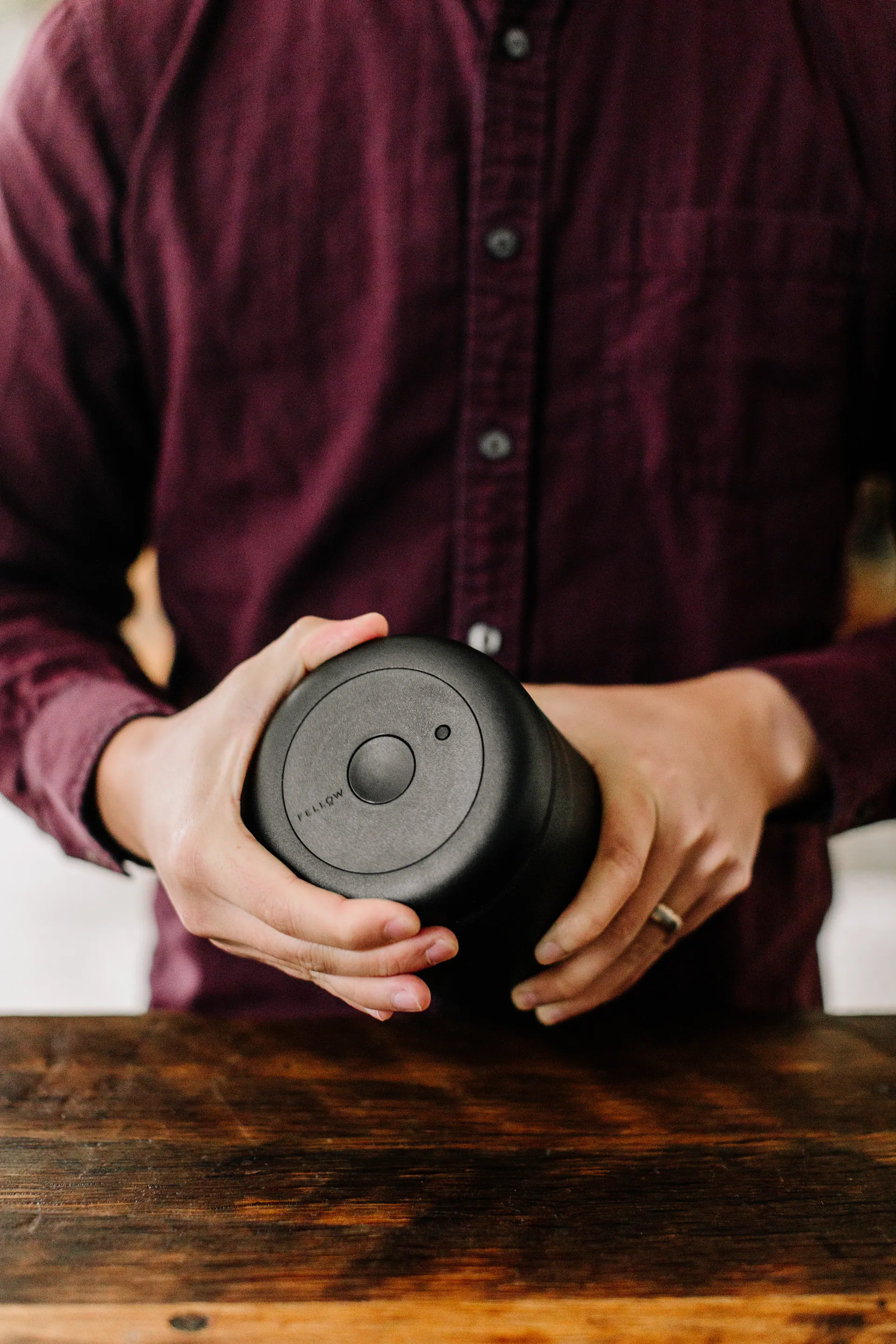 Récipient sous-vide Atmos 1,2 L, Matte black Fellow