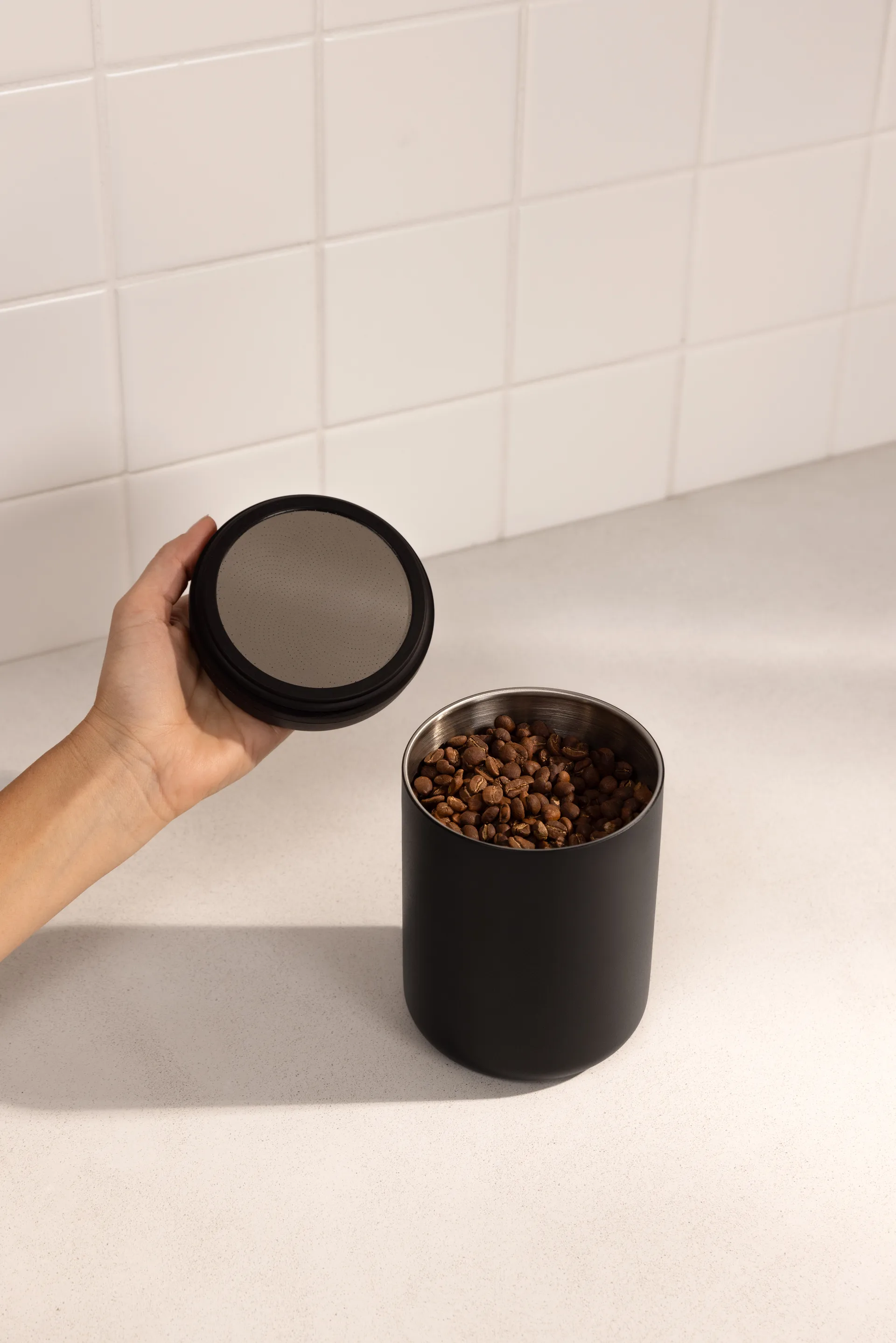 Récipient sous-vide Atmos électrique 1,2 L, Matte black Fellow