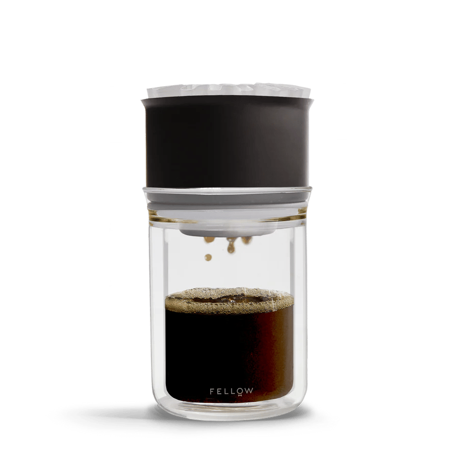 Fellow Stagg X pour-over set Matte black-clear glass