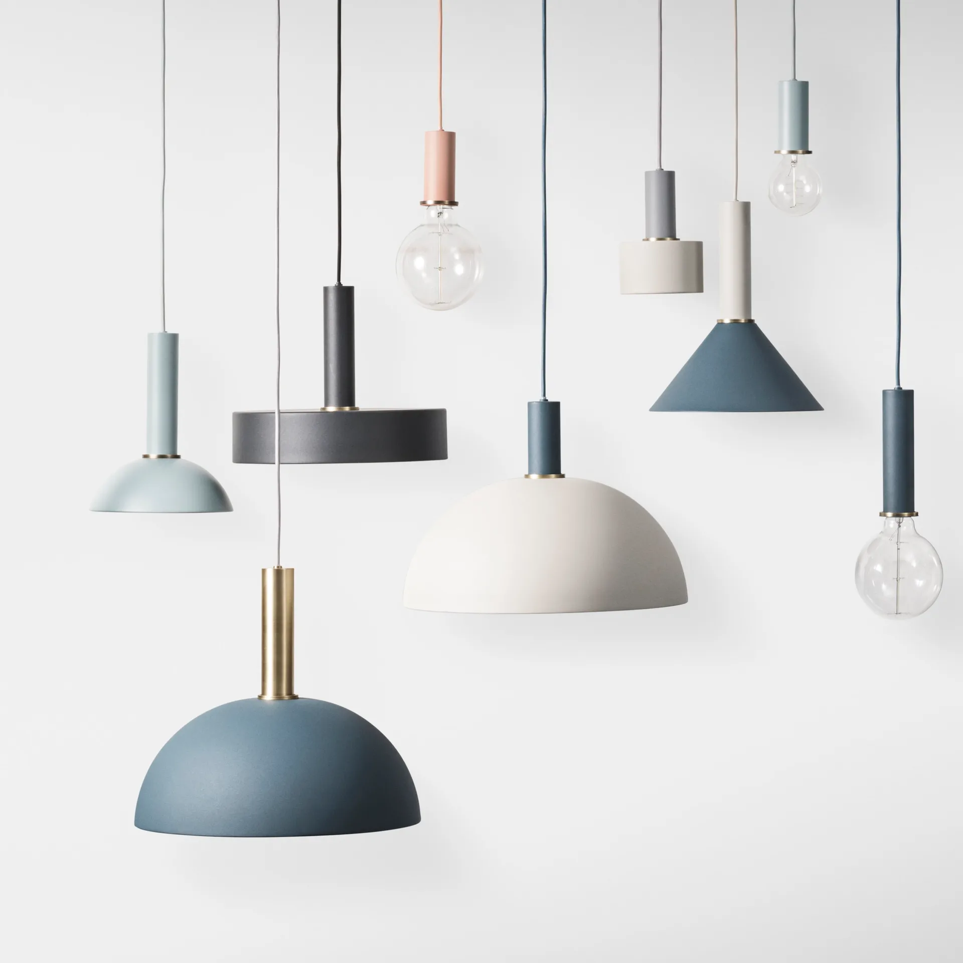Abat-jour Collect Record, noir Ferm Living