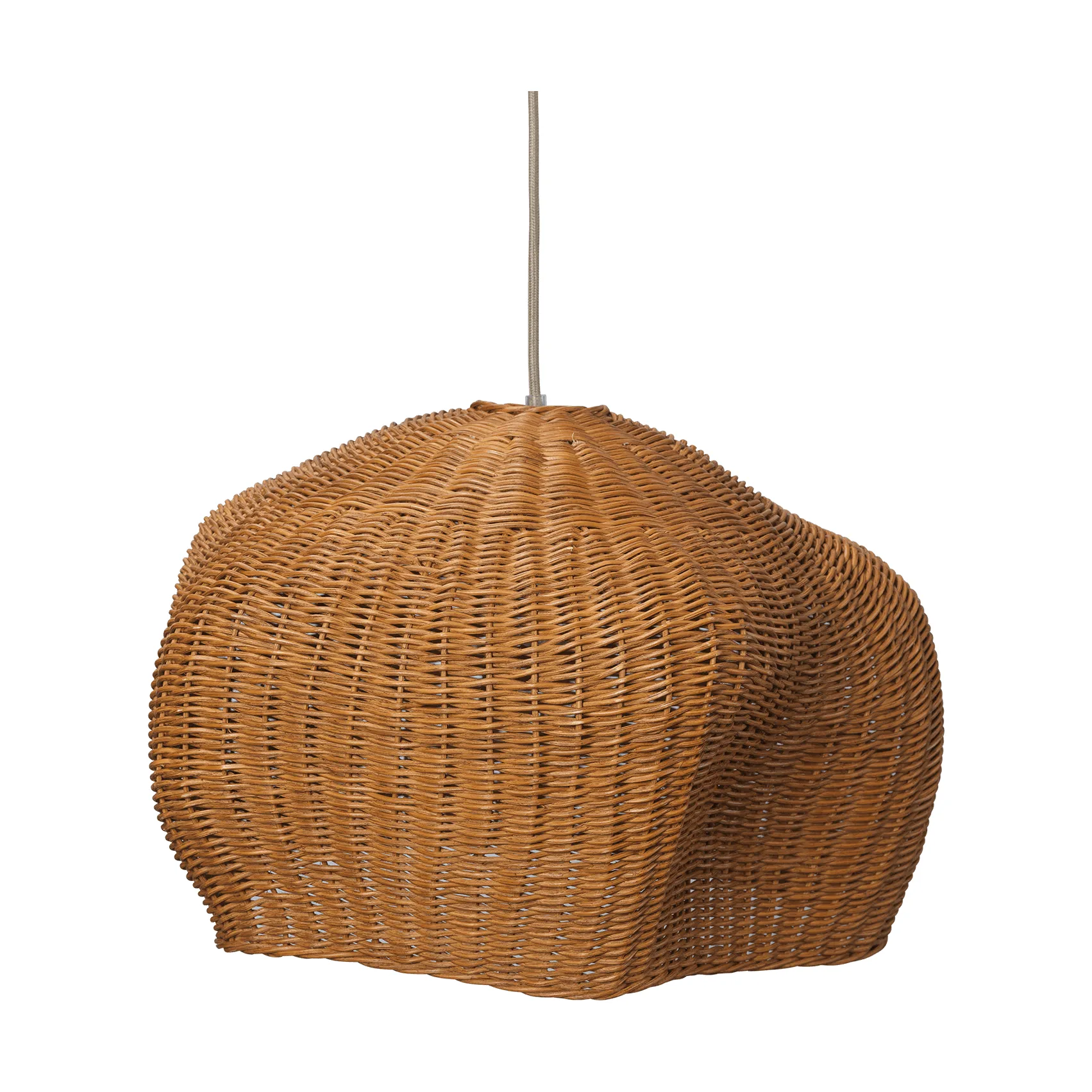 Abat-jour Drape medium, Naturel Ferm Living