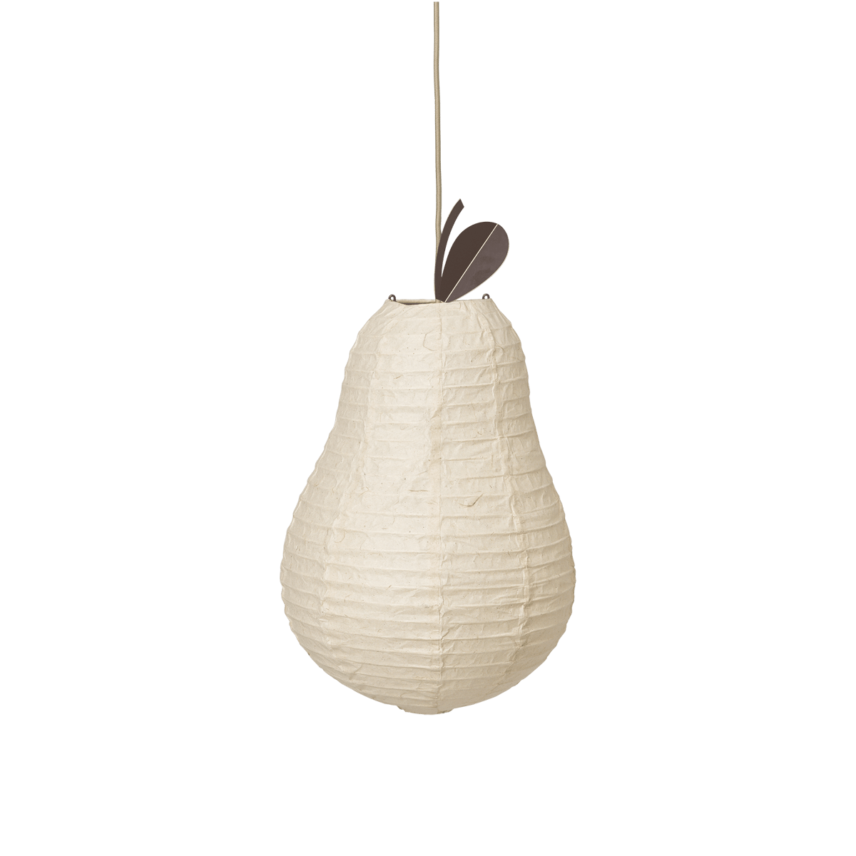 ferm LIVING Abat-jour Pear Natural | Design Scandinave | Abat-jours | Beige