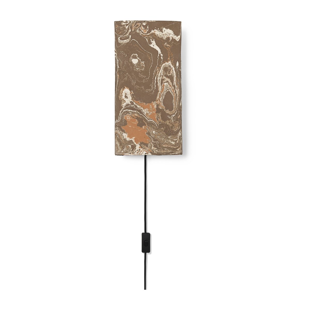 Ferm Living Applique Argilla Marble Mocha