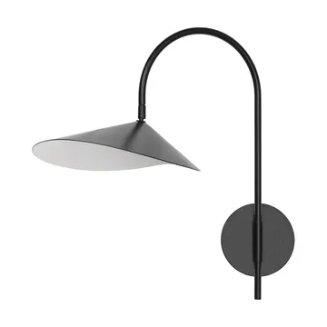 Applique murale Arum swivel installation fixe - Black - Ferm Living
