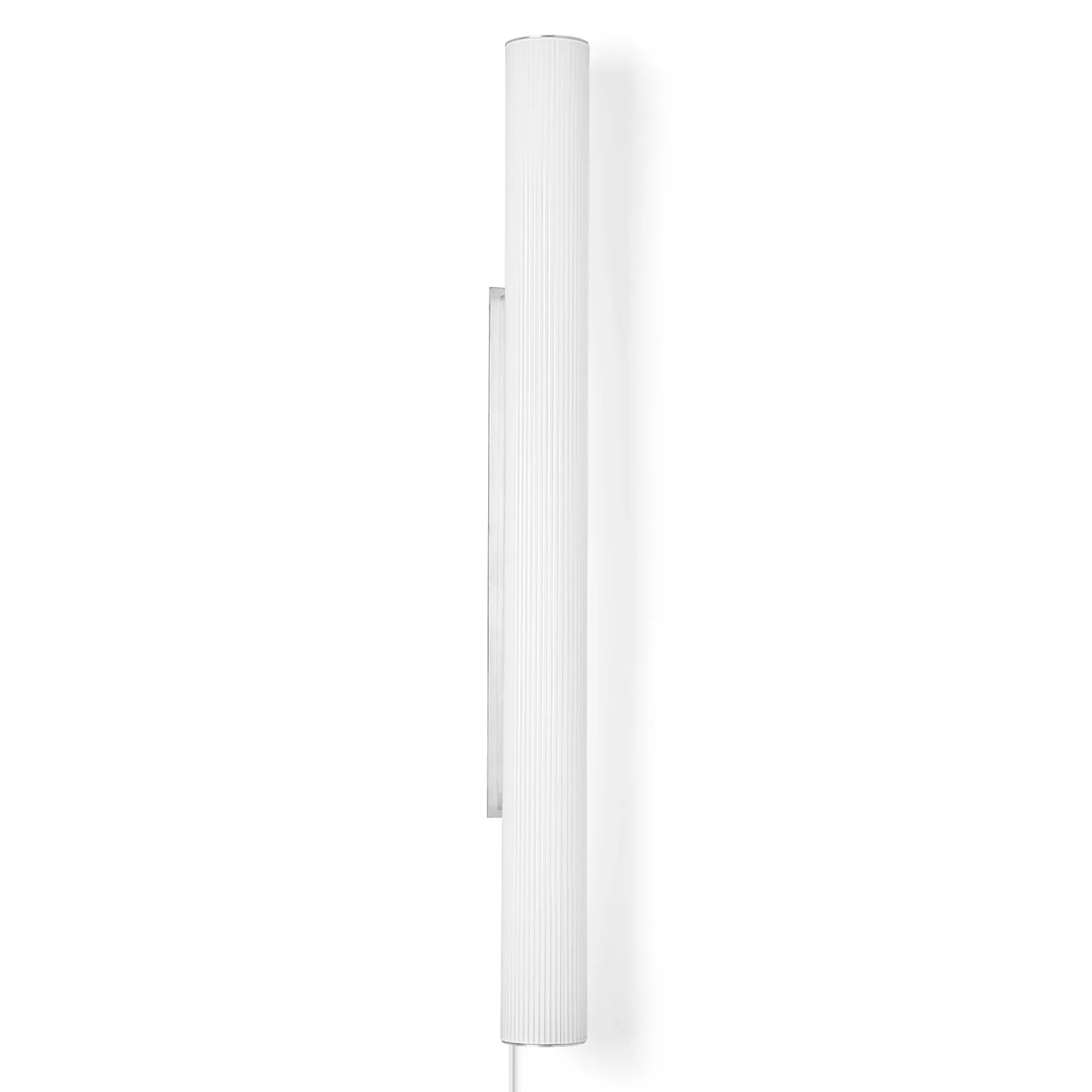 Applique murale Vuelta 100 cm, Blanc-acier inoxydable Ferm Living