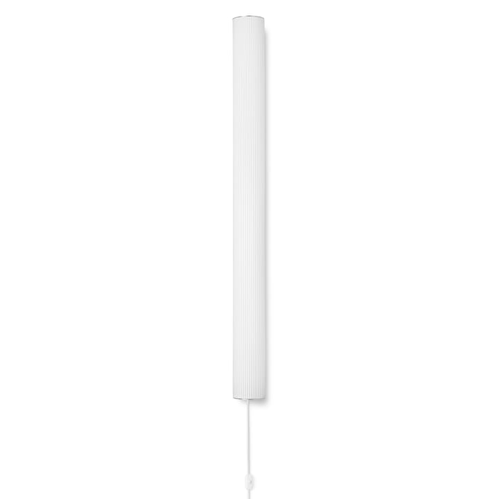 Applique murale Vuelta 100 cm - Blanc-acier inoxydable - ferm LIVING