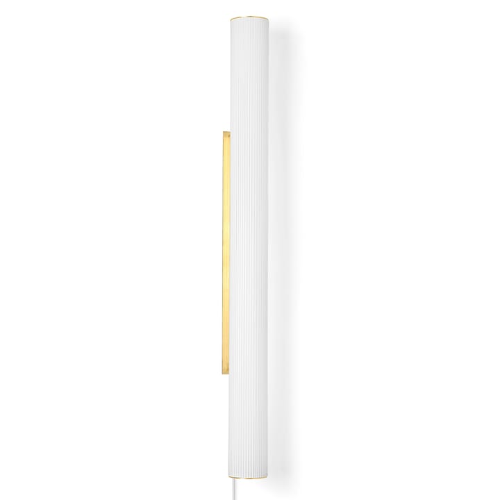 Applique murale Vuelta 100 cm, Blanc-laiton Ferm Living