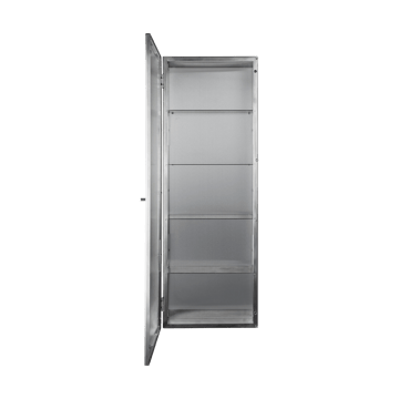 Armoire murale Haze 35x100 cm - Stainless steel - Ferm Living