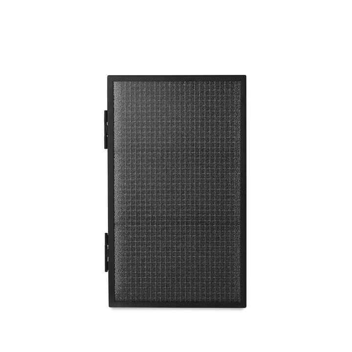 Armoire murale Haze, black, verre quadrillé Ferm Living