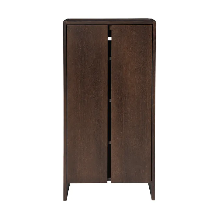 Armoire Parcel - Dark stained oak, 55x30x110 cm - Ferm Living